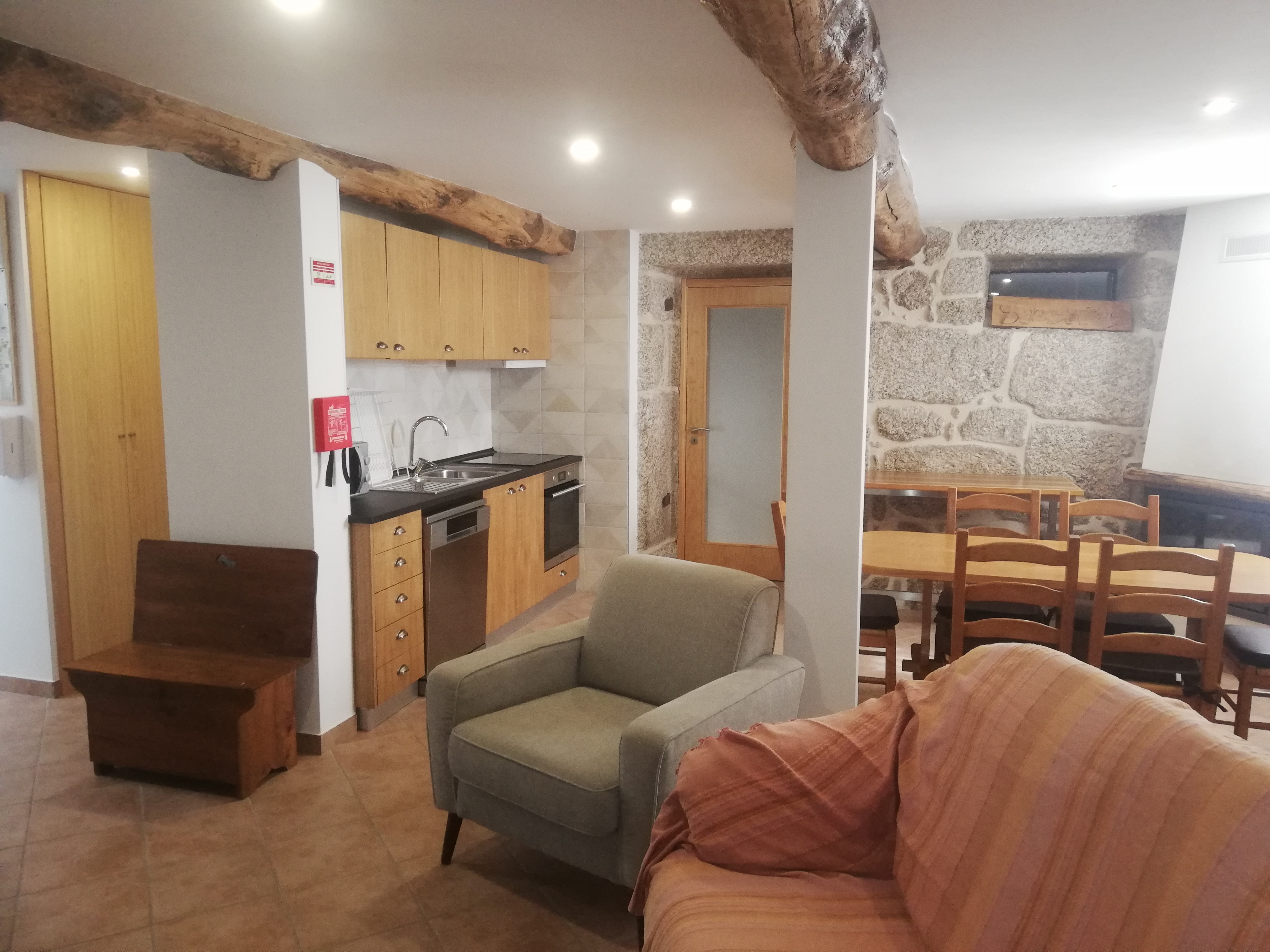 Sala e cozinha